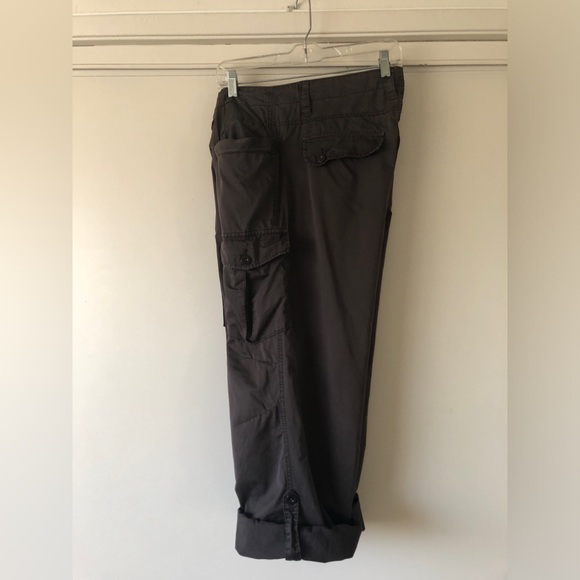 GAP Y2K Convertible Cargo Hiking Pants Women’s Size 14 Army Khaki/Green - Picture 7 of 14